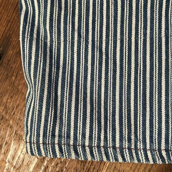 Big Mac Square Bak Overalls Hickory Striped Union Made USA Men Small Sanforized - Picture 16 of 16